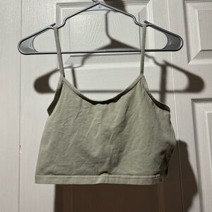 Aritzia TNA Tank Top, Green size large